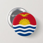kiribati ronde button 5,7 cm (Voorkant /achterkant)
