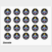 Kiribati Ronde Sticker (Vel)