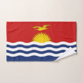 Kiribati vlag bad handdoek (Handdoek)