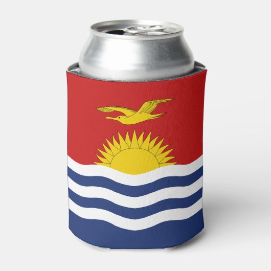 Kiribati-vlag Blikjeskoeler (Blikje Voorkant)