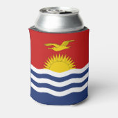 Kiribati-vlag Blikjeskoeler (Blikje Achterkant)