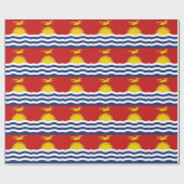 Kiribati-vlag Cadeaupapier (Vlak)