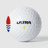 Kiribati-vlag Golfballen (Logo)