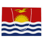 Kiribati-vlag Groot Cadeauzakje (Achterkant)