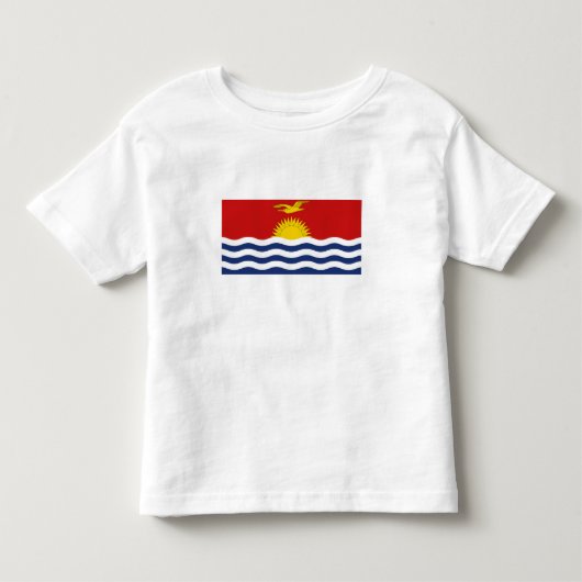 Kiribati-vlag Kinder Shirts (Voorkant)