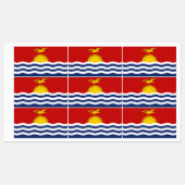 Kiribati-vlag Labels (Vel)