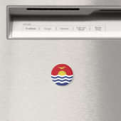 Kiribati vlag magneet (Insitu (Vaatwasser))