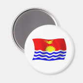 Kiribati Vlag Magneet (Voorkant / Achterkant)