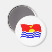 Kiribati Vlag Magneet (Voorkant / Achterkant)