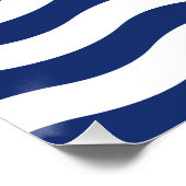 Kiribati-vlag Perfect Poster (Hoek)