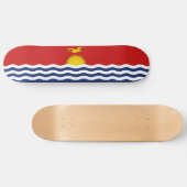 Kiribati-vlag Persoonlijk Skateboard (Horizontaal)