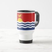 Kiribati-vlag Reisbeker (Voorkant rechts)