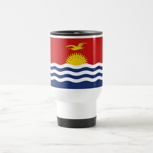Kiribati-vlag Reisbeker (Center)