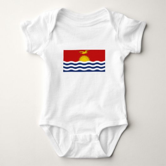 Kiribati-vlag Romper (Voorkant)