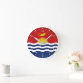 Kiribati-vlag Ronde Klok (Huis)