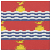 Kiribati-vlag Stof (Close Up)
