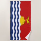 Kiribati-vlag Strandlaken (Voorkant)