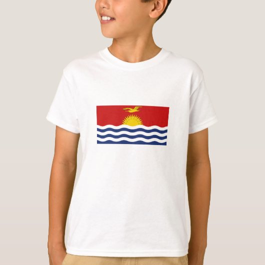 Kiribati-vlag T-shirt (Voorkant)