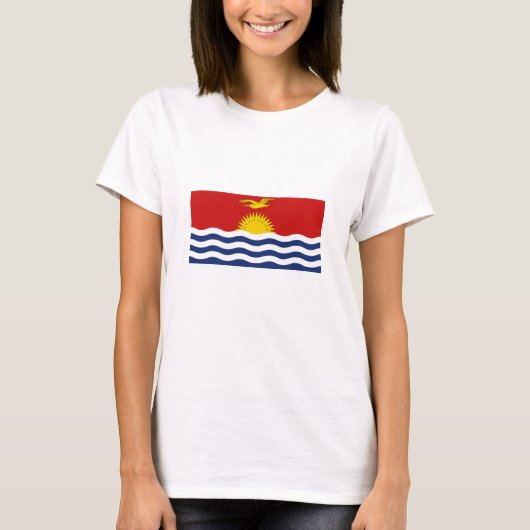 Kiribati-vlag T-shirt (Voorkant)