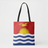 Kiribati-vlag Tote Bag (Voorkant)