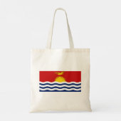 Kiribati-vlag Tote Bag (Achterkant)