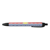 Kiribati-vlag Zwarte Inkt Pen (Bodem)