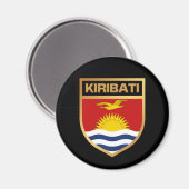 Kiribati-vlaggenschip Magneet (Voorkant / Achterkant)