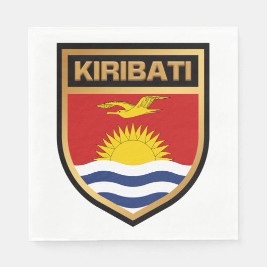 Kiribati-vlaggenschip Servet (Voorkant)