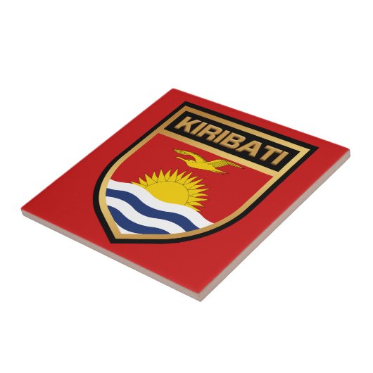 Kiribati-vlaggenschip Tegeltje (Zijkant)