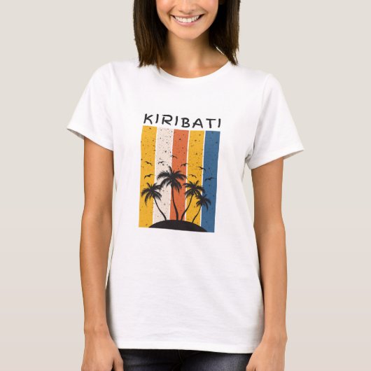 Kiribati Vrouwen T-shirt (Voorkant)