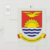 Kiribati wapenstilstand briefkaart (Voorkant / Achterkant)