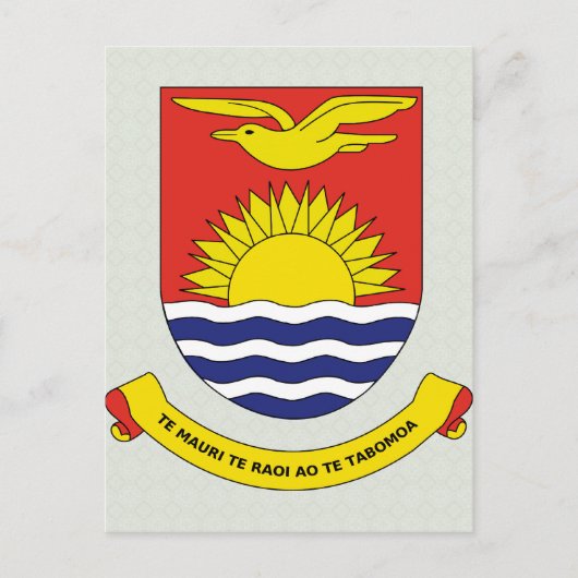 Kiribati wapenstilstand briefkaart (Voorkant)