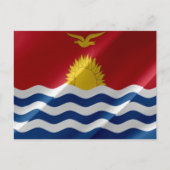 Kiribati - Waving Flag - Briefkaart (Voorkant)