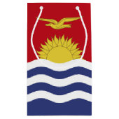 Kiribatise vlag klein cadeauzakje (Achterkant)