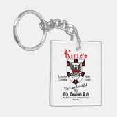 Kirie's Restaurant, River Grove, IL Sleutelhanger (Voorkant Links)