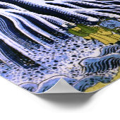 Kirifuri Waterfall Hokusai Japanese Fine Art Poster (Hoek)