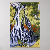 Kirifuri Waterfall Hokusai Japanese Fine Art Poster (Voorkant)