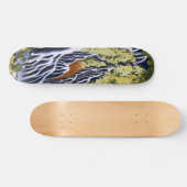 Kirifuri Waterfall Hokusai Japanese Fine Art Skateboard (Horizontaal)