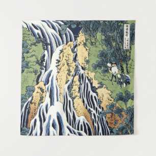 Kirifuri-waterval bij berg Kurokami Housai  Wandkleed