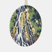 Kirifuri waterval bij de Kurokami-berg Housai Keramisch Ornament (Rechts)