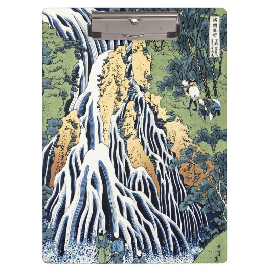 Kirifuri waterval bij de Kurokami-berg Housai Klembord (Voorkant)