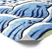 Kirifuri waterval bij de Kurokami-berg Housai Poster (Hoek)