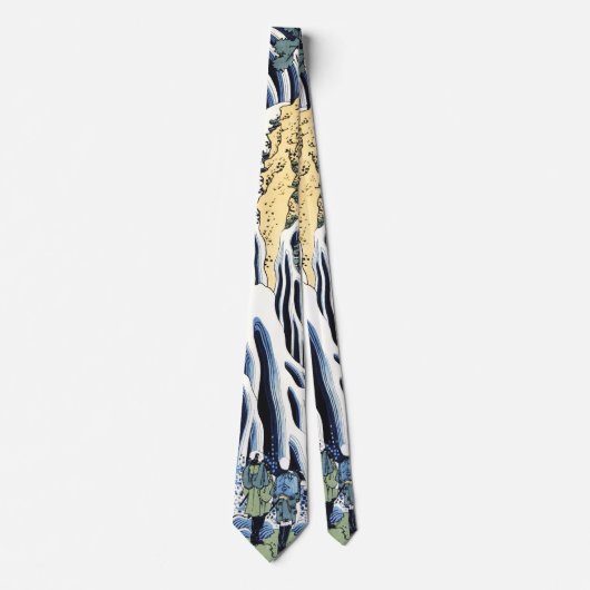 Kirifuri waterval bij de Kurokami-berg Housai Stropdas (Voorkant)