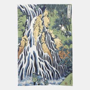 Kirifuri waterval bij de Kurokami-berg Housai Theedoek