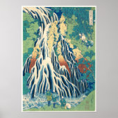 Kirifuri Waterval (Hiroshige) Poster (Voorkant)