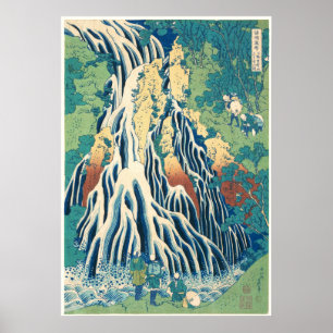 Kirifuri Waterval (Hiroshige) Poster