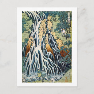 Kirifuri Waterval, Hokusai Briefkaart