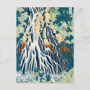 Kirifuri Waterval in het Kurokami-gebergte door Ho Briefkaart