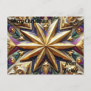 KIRILEE ~ KERST ~ 3D-sterpatroon ~ Briefkaart