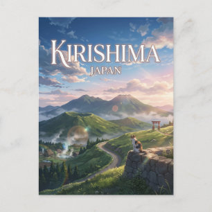 Kirishima Japan Briefkaart